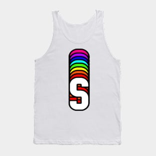 Rainbow Letter, S Tank Top